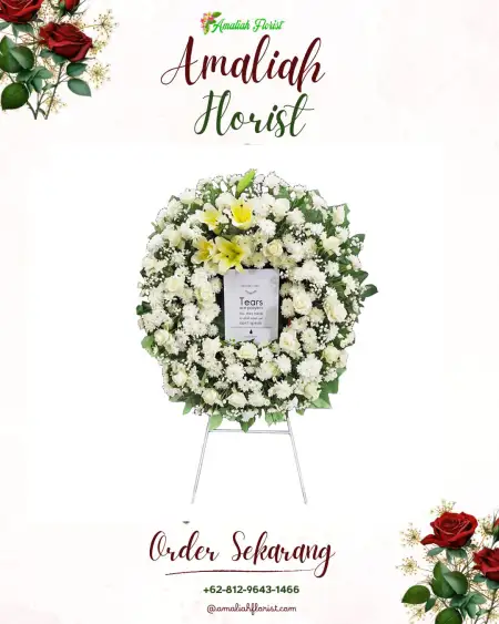 Krans Bunga Duka Suratmajan